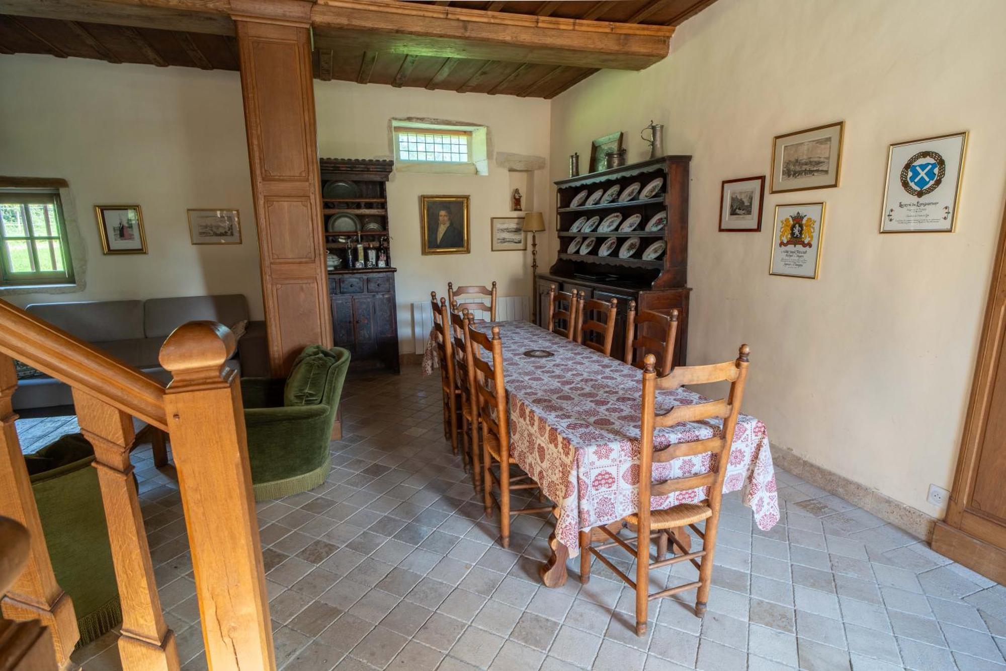 הוילה Saint-Martin-des-Entrées Manoir De Damigny מראה חיצוני תמונה